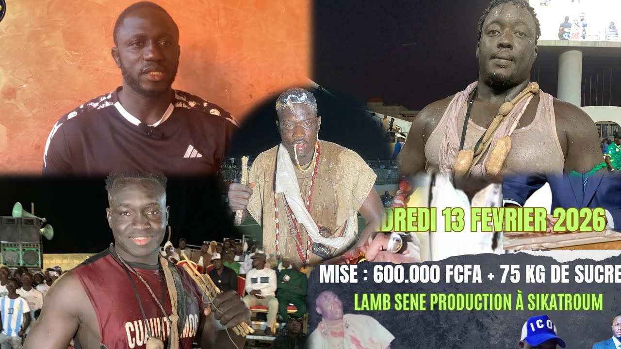 LE DÉBRIEF N6 MARDI 10 FÉVRIER RÉSULTATS PROGRAMMES LAMB SERIGNE NDIAYE ALIAS DIENE DJIDIACK DJILAS