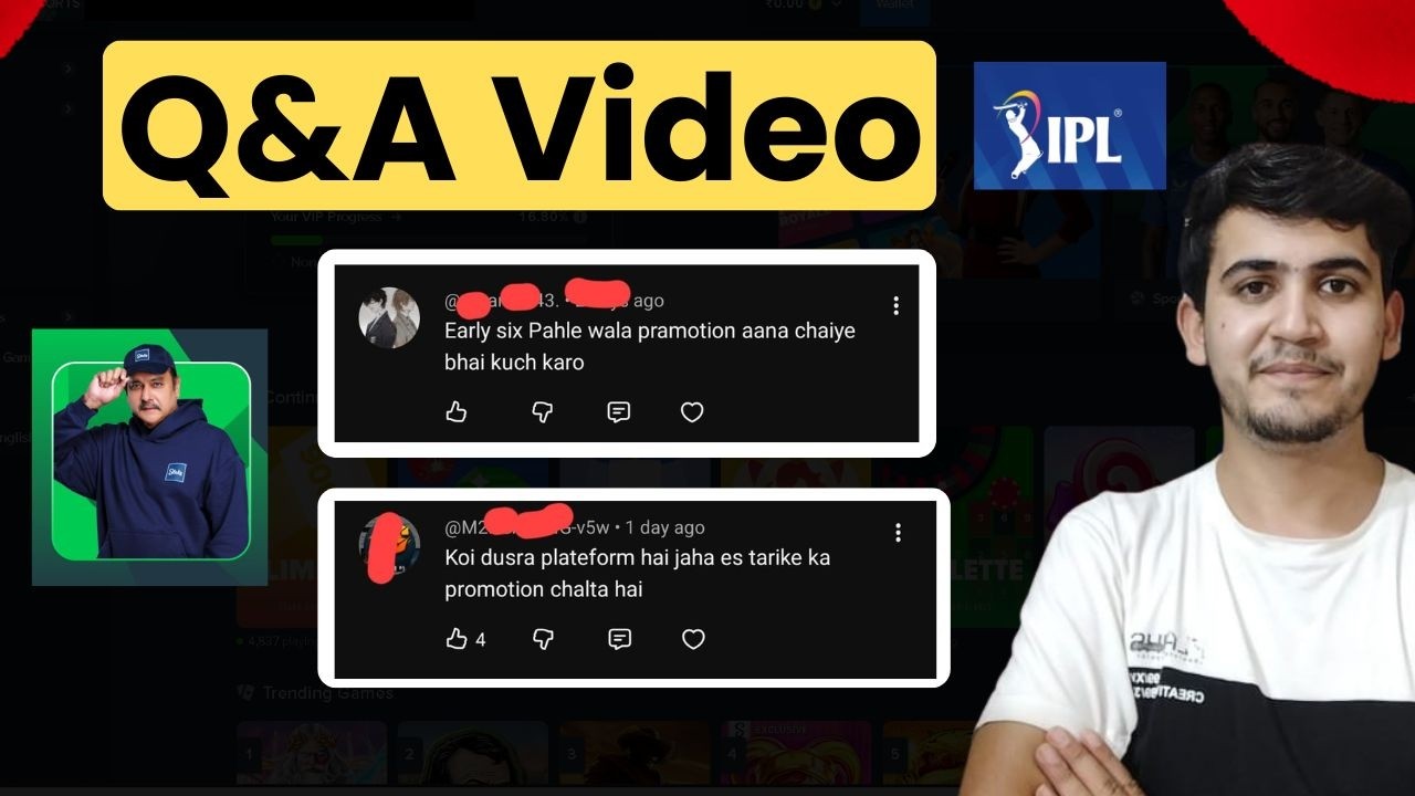 IPL Q&A Video || All Questions Early Six Promotions #stake #earlysix