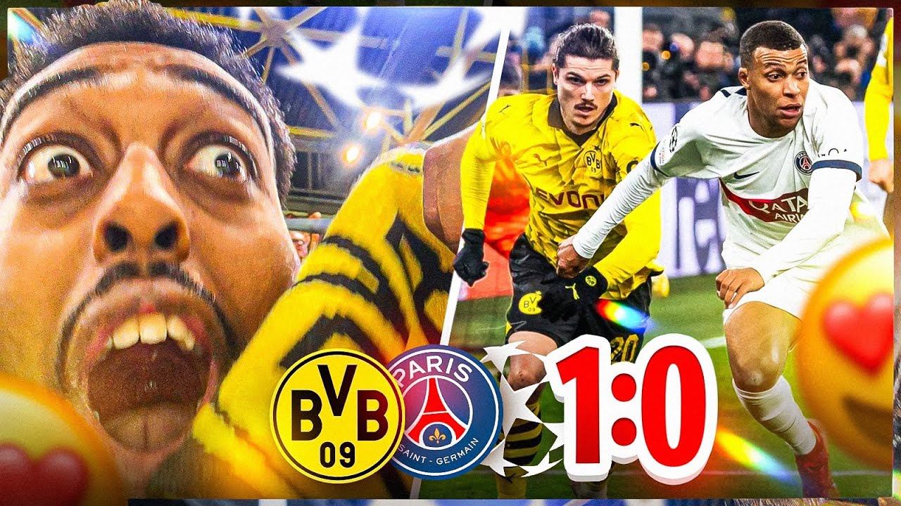 DAS STADION ESKALIERT🤩DORTMUND vs. PSG🇫🇷MBAPPE wird VERMISST❌| UCL Halbfinale Stadionvlog