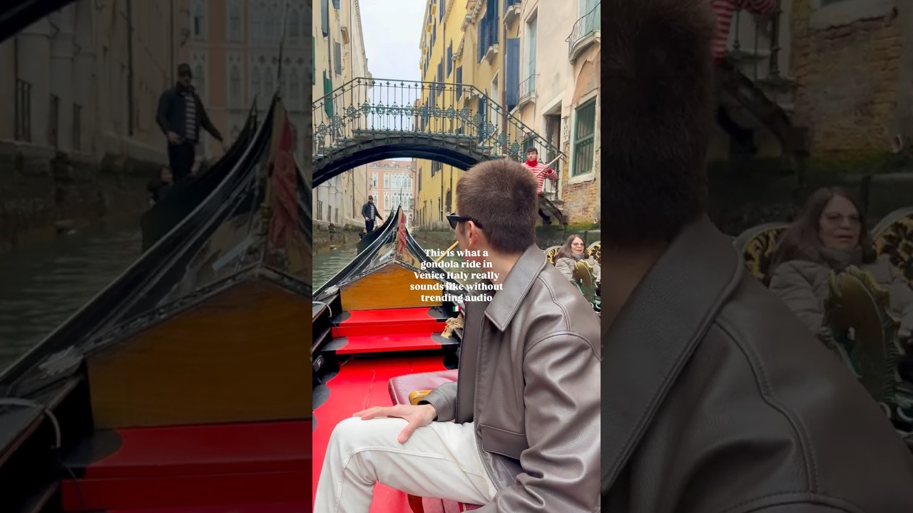 Venice Italy Gondola Ride 2025! #gondolaride #veniceitaly #italy #europe #travel