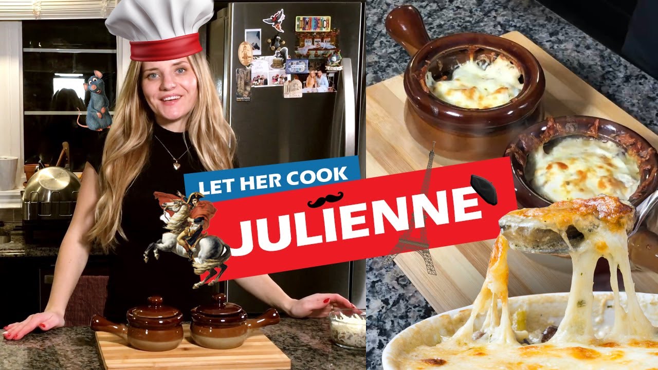 How to cook a Creamy French-Russian Mushroom Julienne