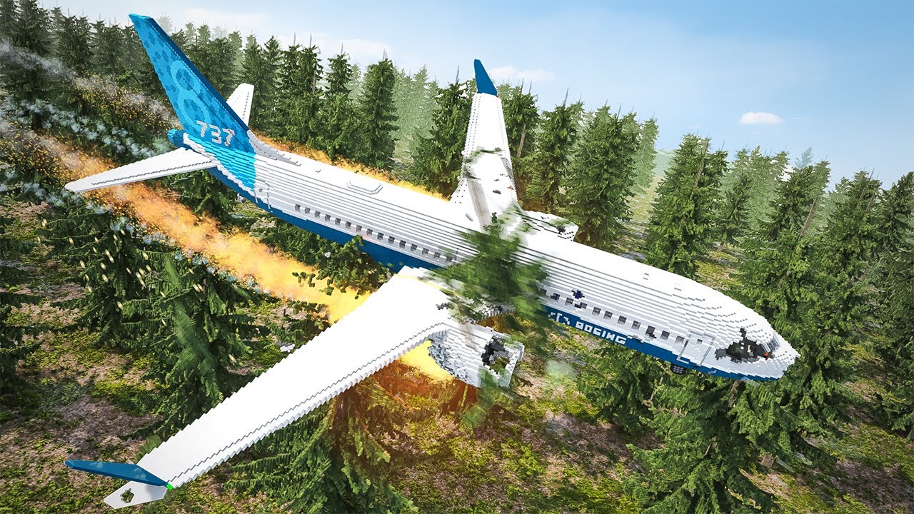 Planes Land And Crash In The Forest | Teardown