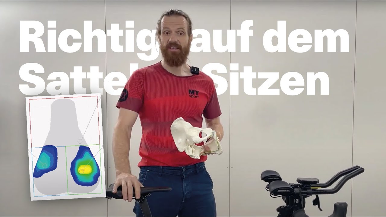 Richtig auf dem Sattel sitzen