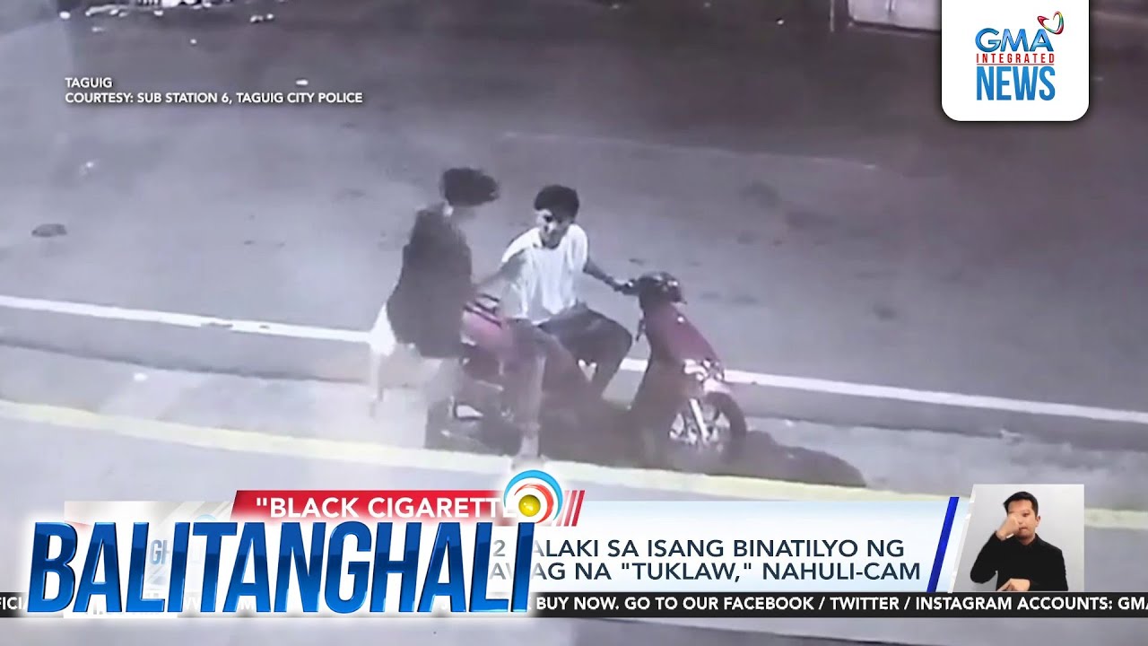 Pagpapahithit ng 2 lalaki sa isang binatilyo ng sigarilyong tinatawag na 