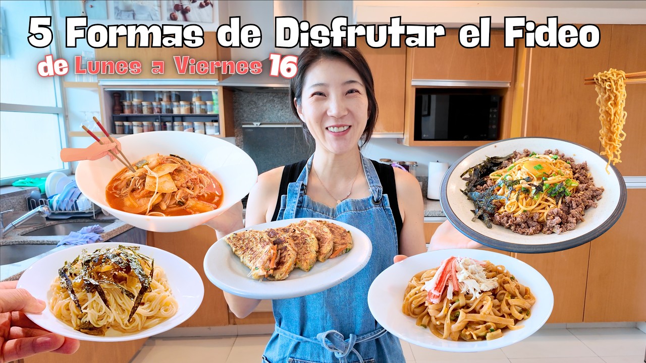 Fideos Ricos Fideos Orientales🍜ㅣde Lunes a Viernes 16