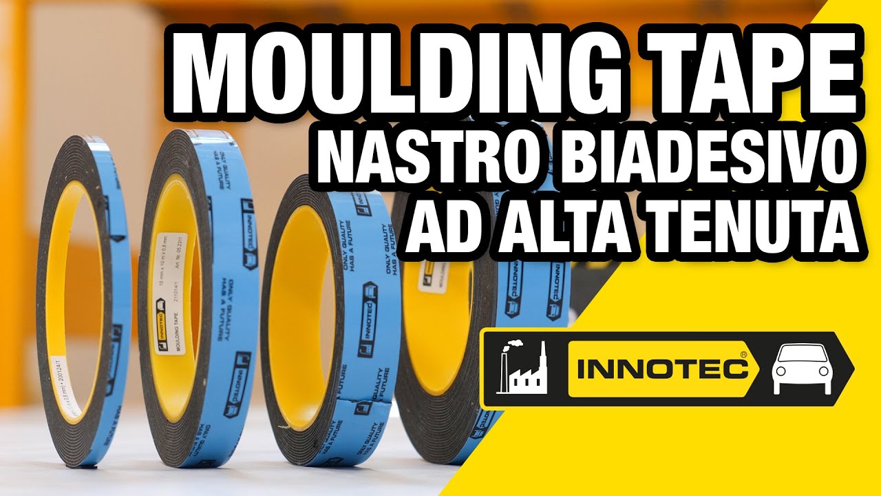 Innotec Moulding Tape, il nastro biadesivo con tenuta da 9 kg/cm²