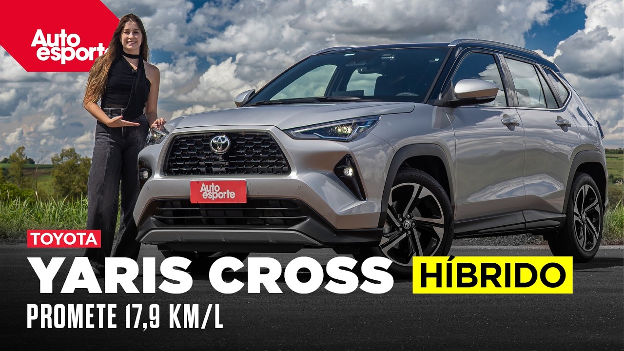 TOYOTA YARIS CROSS XRX HYBRID faz 19,8 KM/L e &eacute; MAIS R&Aacute;PIDO que HONDA WR-V