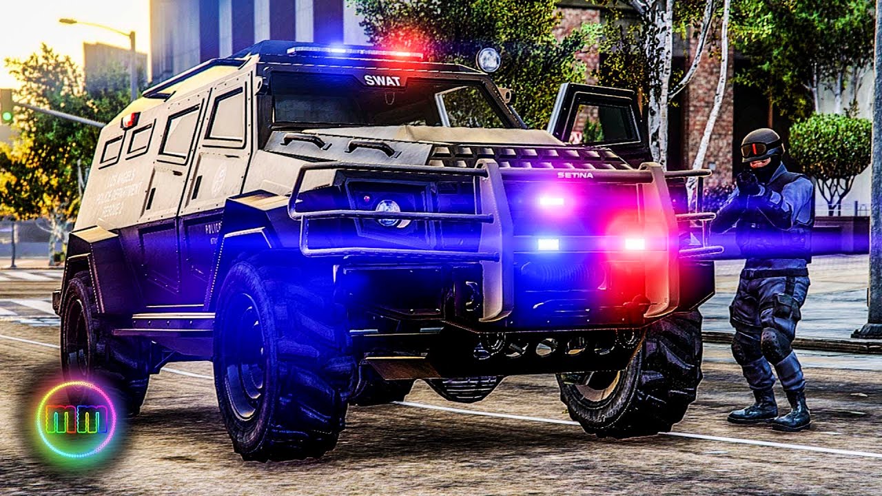GTA 5: LSPDFR Swat Patrol - Khakis and Flip Flops
