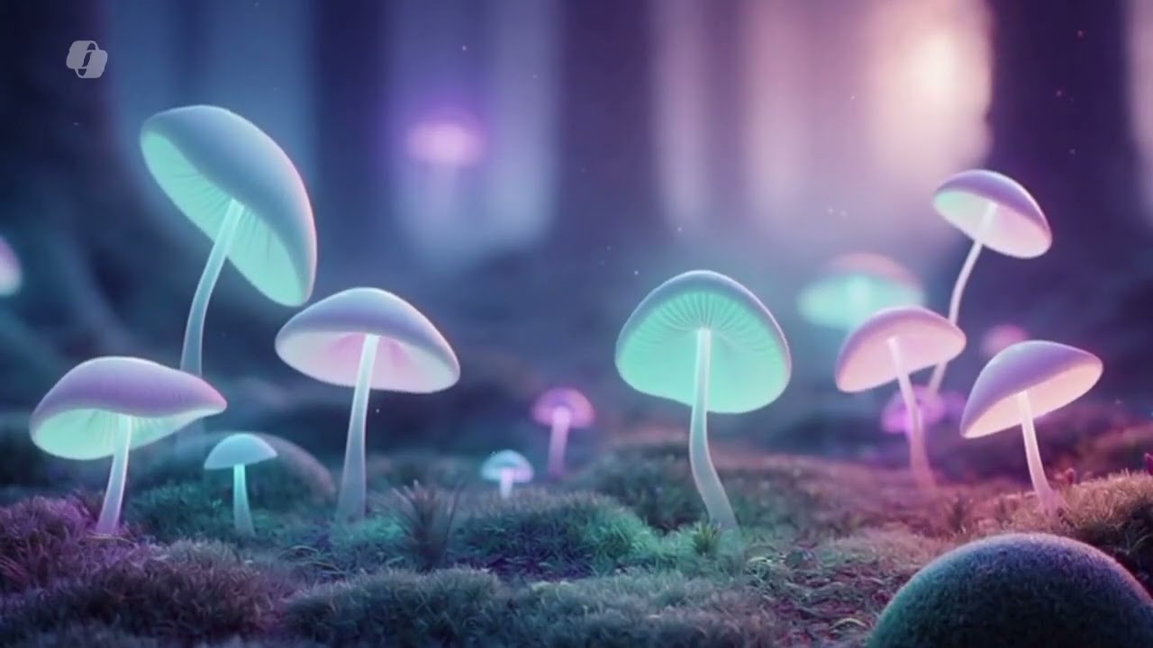 Mushroom Screensaver / Background ( No Sound )