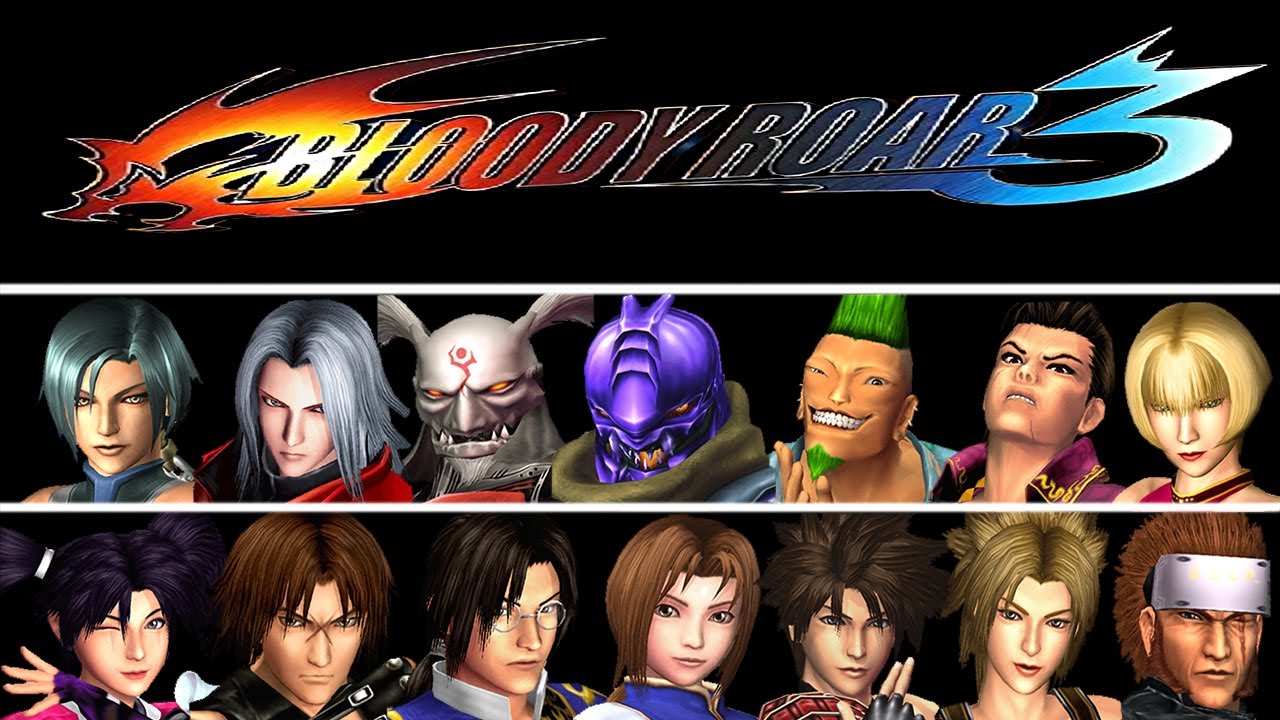 รวมท่าไม้ตายครบทุกตัวละคร - Bloody Roar 3