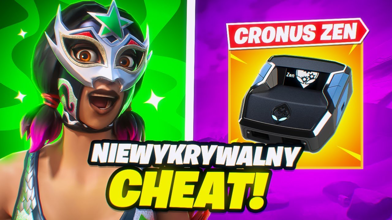 CRONUS ZEN- NIEWYKRYWALNY CHEAT w Fortnite!!