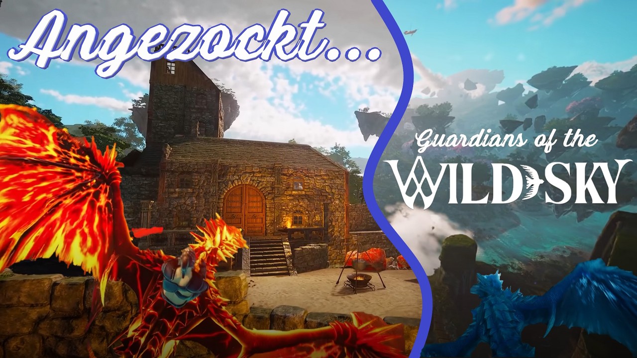 🔴Live: fliegende Burgen & Drachen fangen! | Guardians of the Wild Sky (Demo) | A.O.R.-Gaming