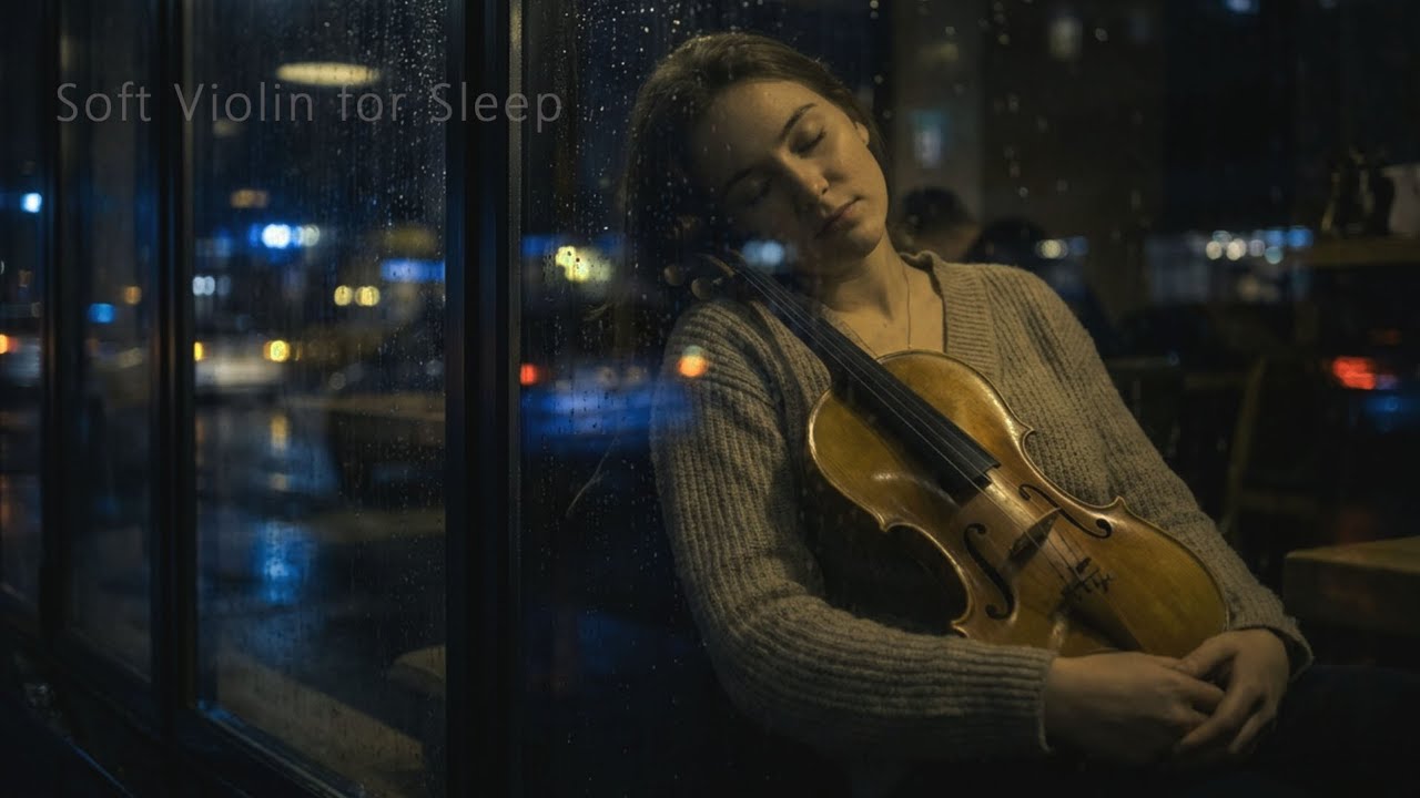 🌙 Nighttime Violin Lullaby Music 💤 | Peaceful Instrumental for Deep Sleep and Relaxation