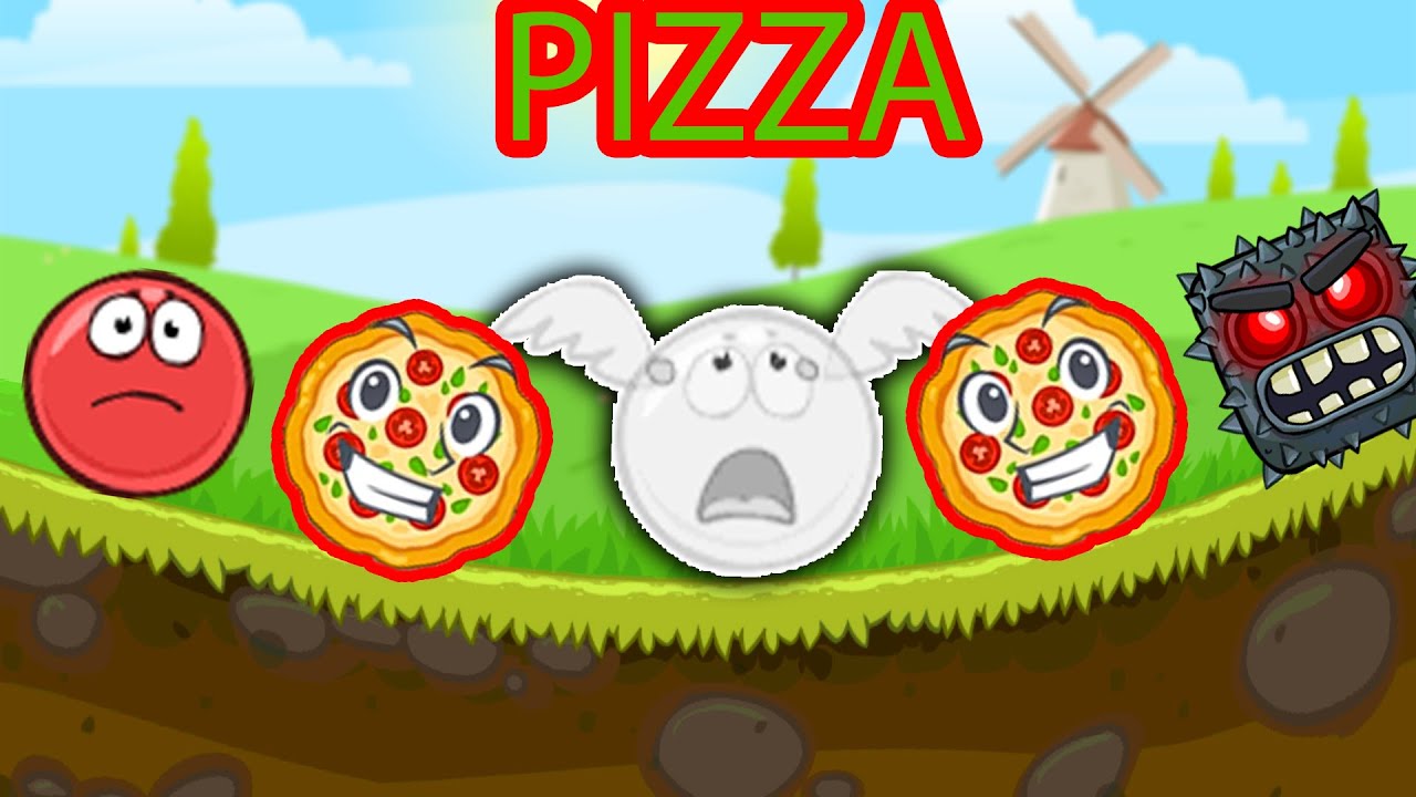 Pizza Ball Red Ball 4 Deaths