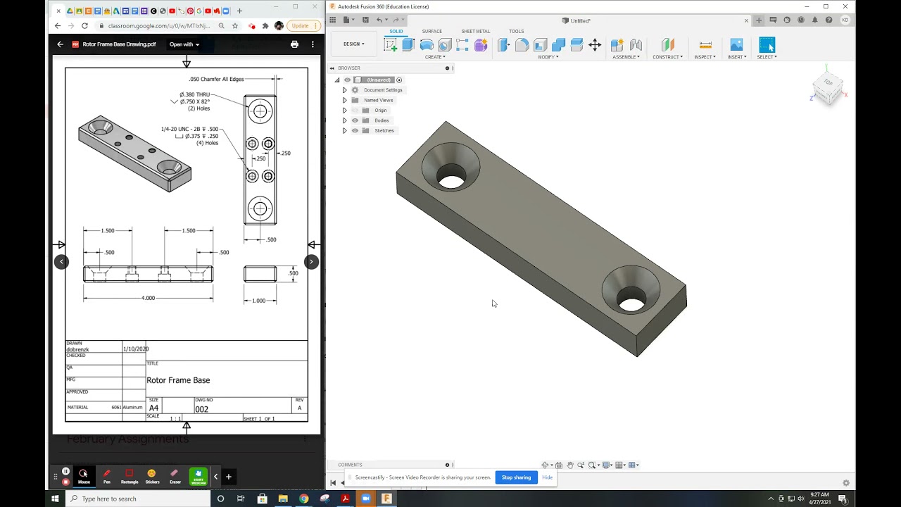Fusion 360: Как сделать зенковку и зенковочное отверстие