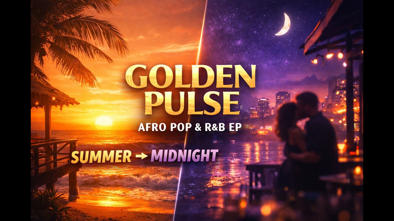 Golden Pulse 🌅 Afro Pop & R&B EP | Summer Vibes, Romantic Nights, Emotional Soundtrack