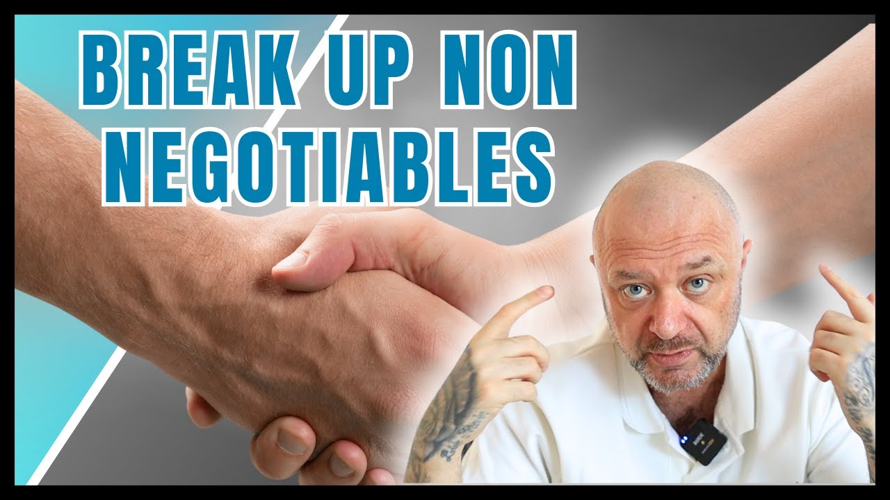 Setting Your Non Negotiables For Breakup Recovery