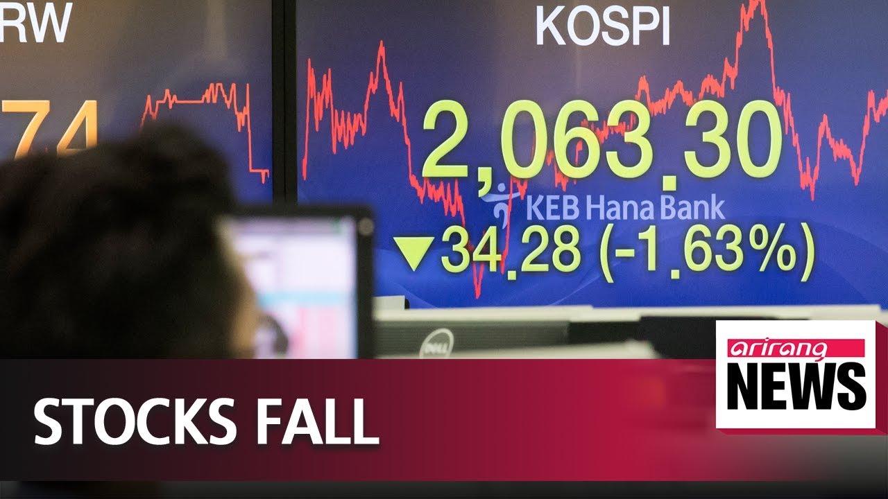KOSPI closes at 2063.30 on Thursday after U.S. stocks fall
