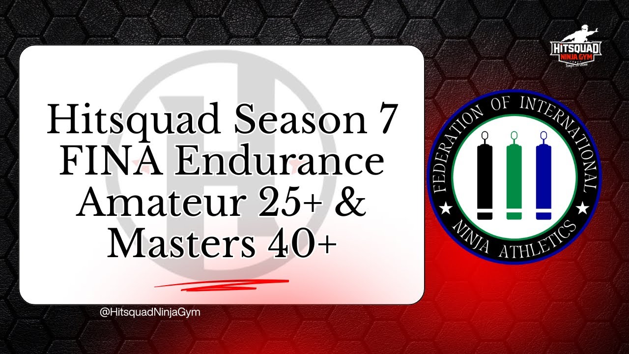 Hitsquad Season 7 FINA Endurance Amateur 25+ & Masters 40+ Divisions