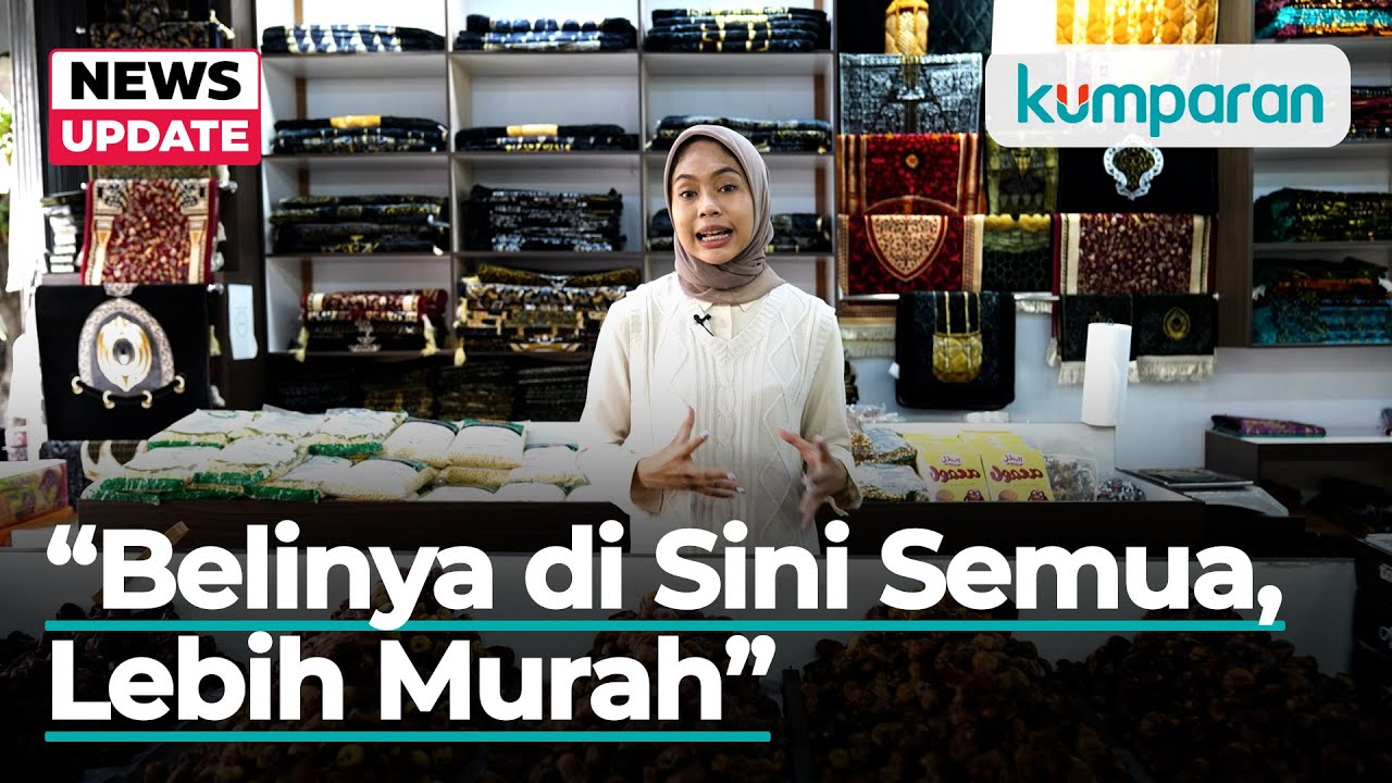 Serunya Belanja Oleh-Oleh Haji di Pasar Tanah Abang #JejakHaji