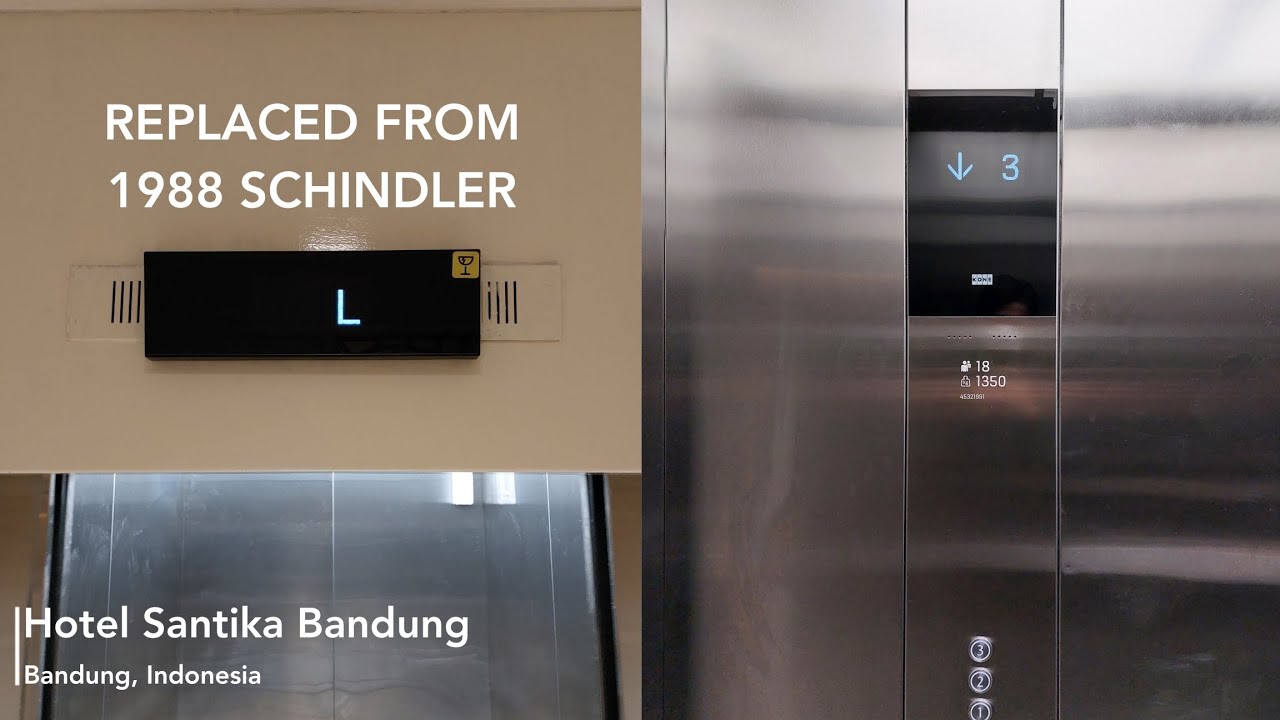 Brand New KONE MiniSpace DX Elevator at Hotel Santika Bandung