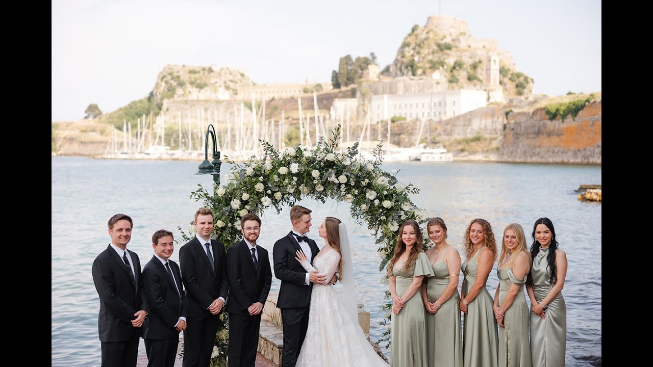 Wedding highlights Caroline & Tom Corfu Greece