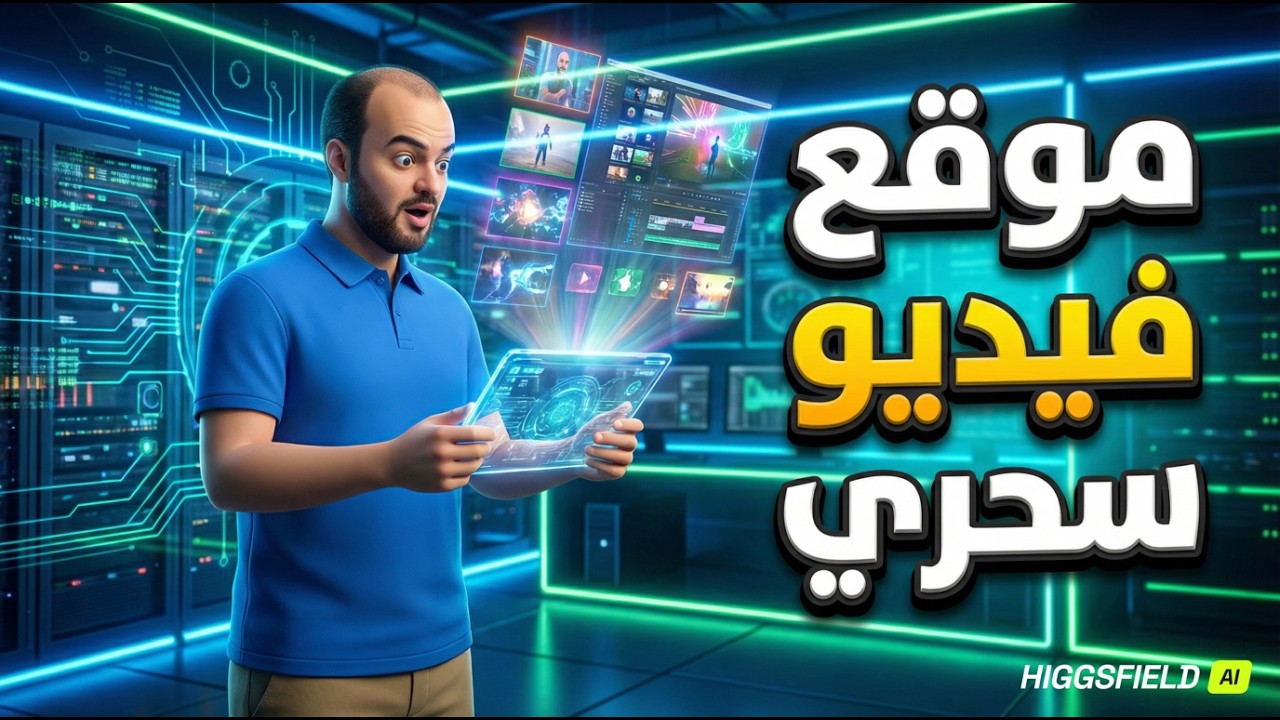 أقوى موقع لإنشاء وتعديل الفيديوهات بالذكاء الاصطناعي وبجودة خرافية