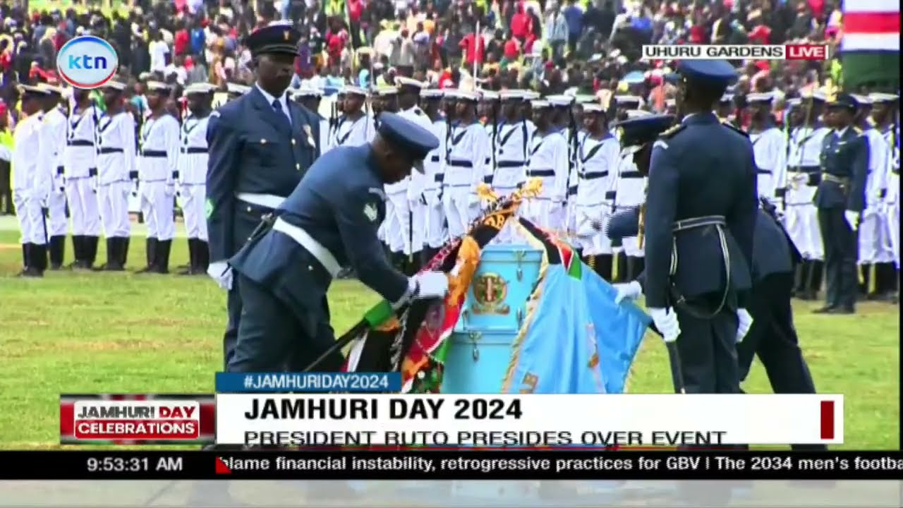 Jamhuri Day 2024: President William Ruto inspects Guard of Honour