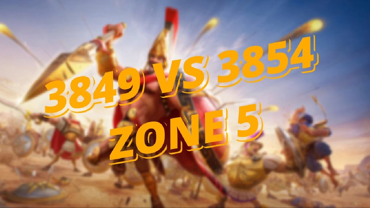 Zone 5 has opened! Lets lead 3849 to victory... or not... | Rise of Kingdoms