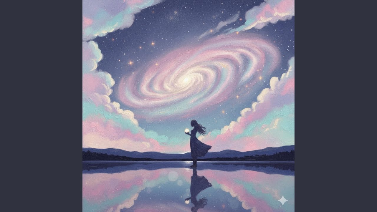 밤하늘의 별빛 아래