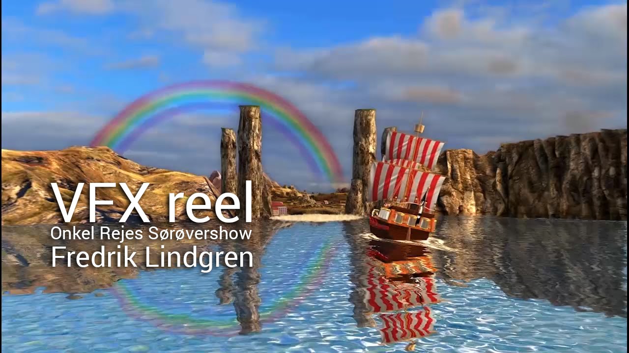 VFX reel - Onkel Rejes Sørøvershow - 2014