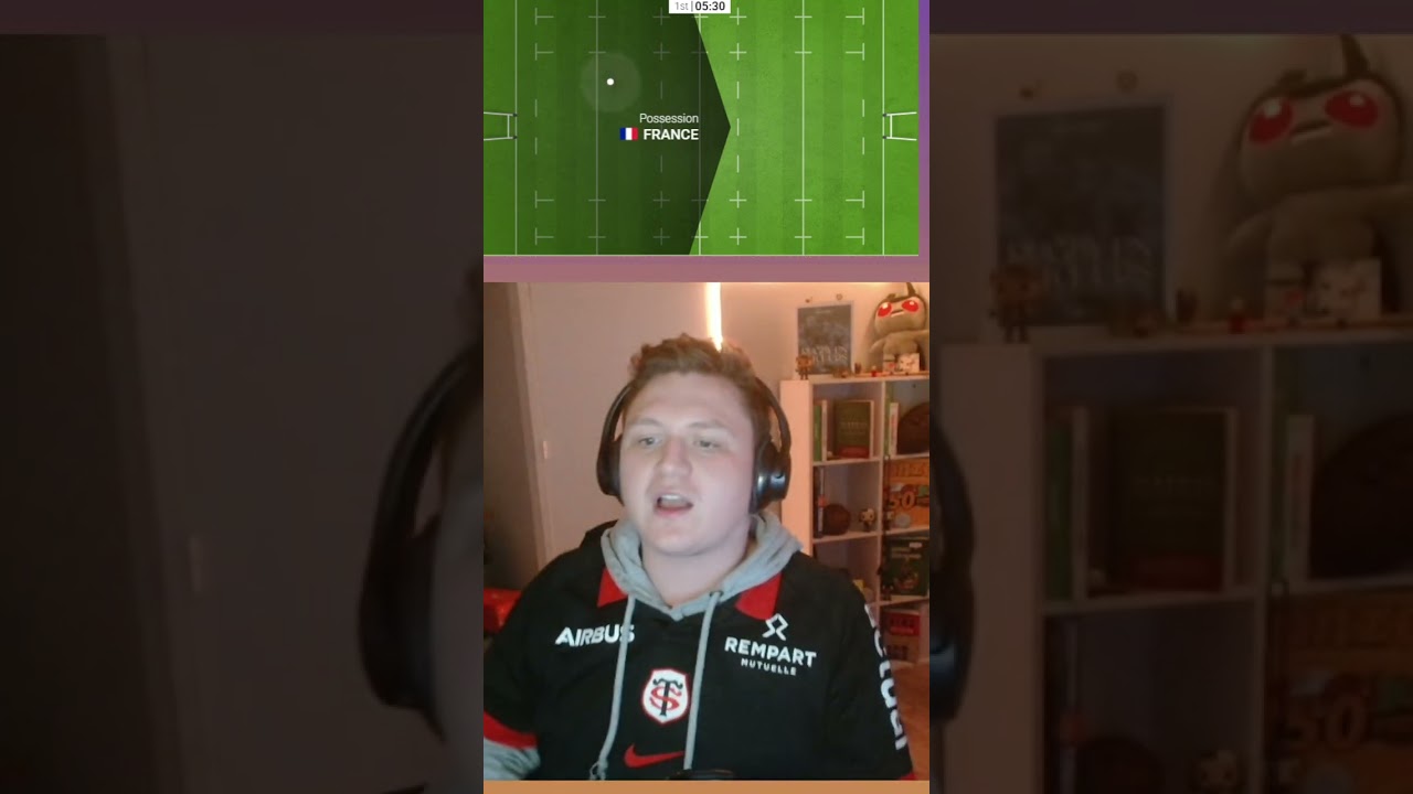 Barassi vient offrir son1er Essais à Depoortere !! 7-0 !! 