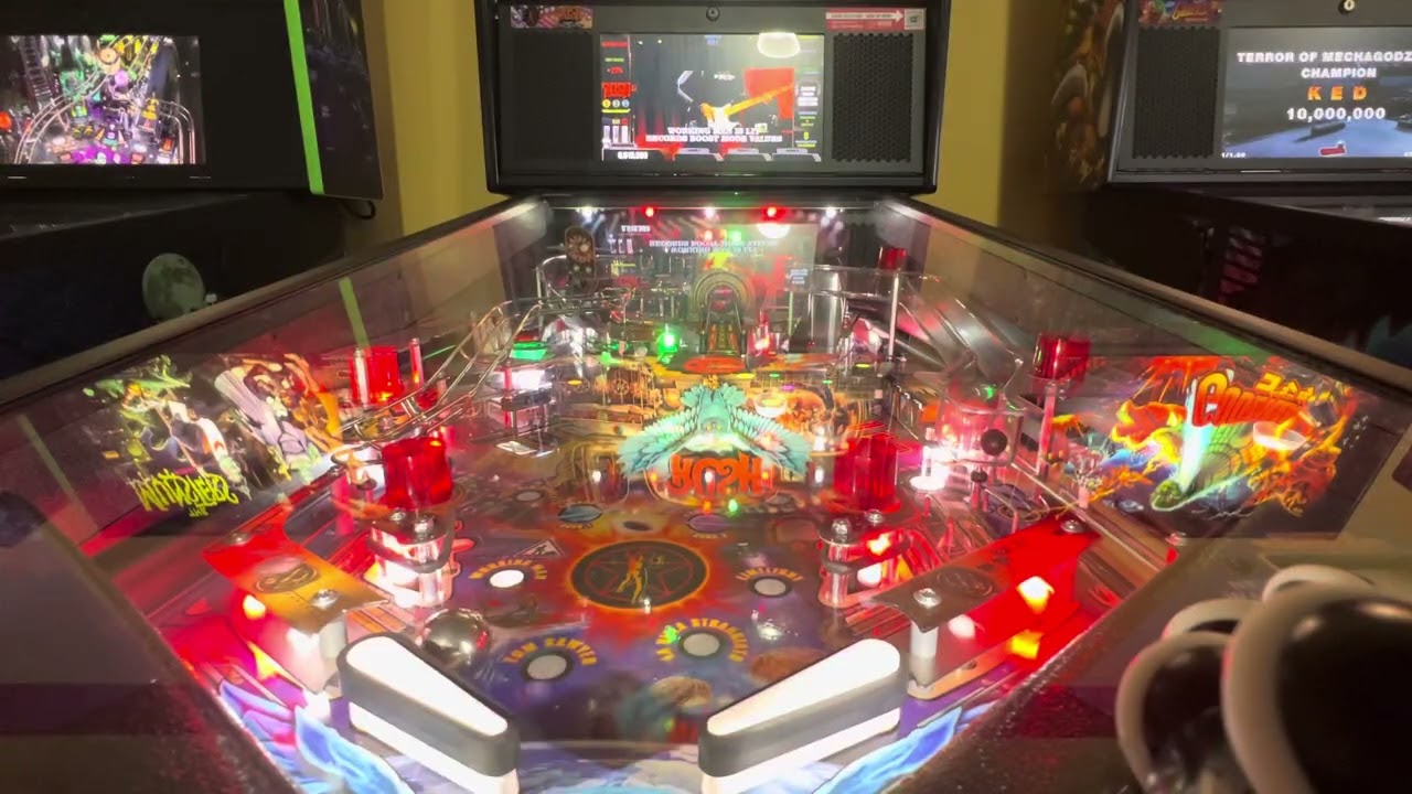 Rush Pro Pinball at Tilt Studio inside the Sandusky Mall