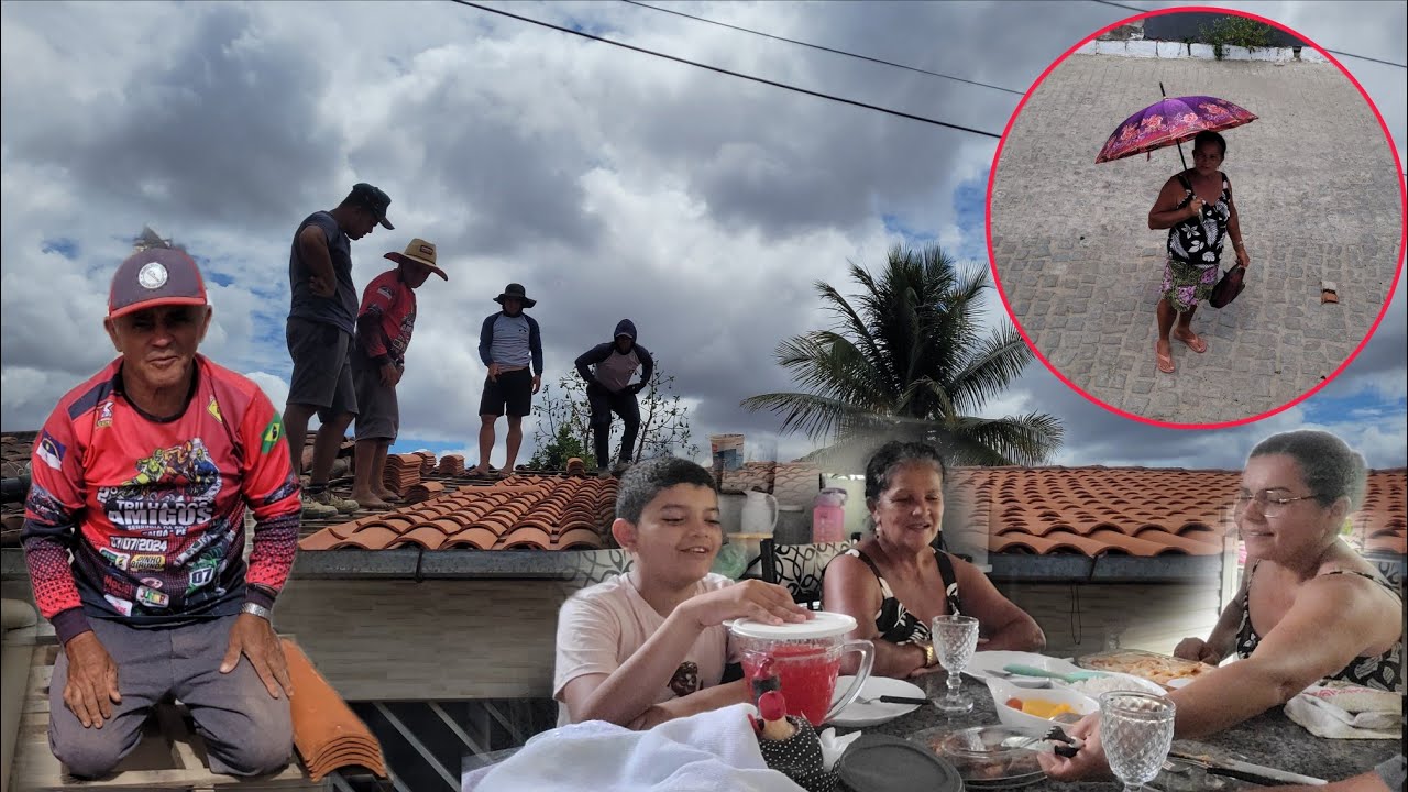 A UNIÃO FAZ A FORÇA ,HOJE ATE AS CRIANÇAS FORAM AJUDAR 