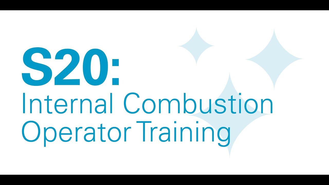 S20 Ride-On Sweeper | How to Operate Internal Combustion | Tennant Company