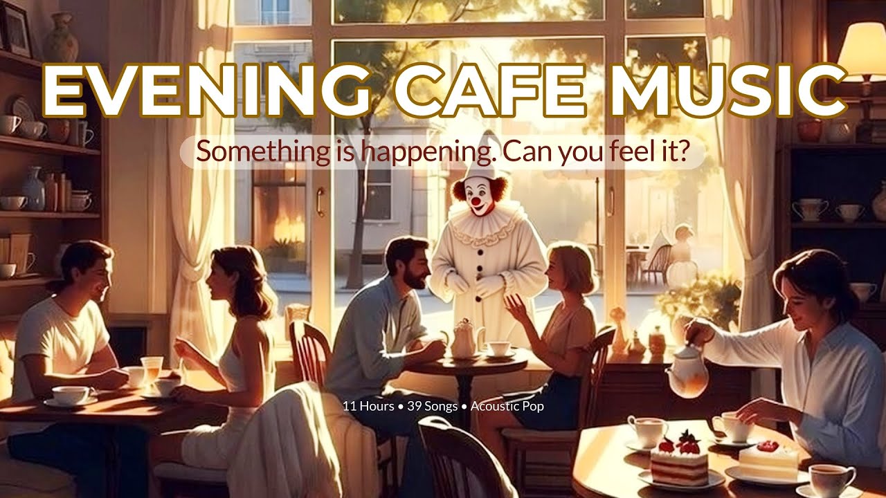 [Playlist] Вечерняя и ночная музыка для кафе ☕🌙 Акустический поп с теплом и надеждой