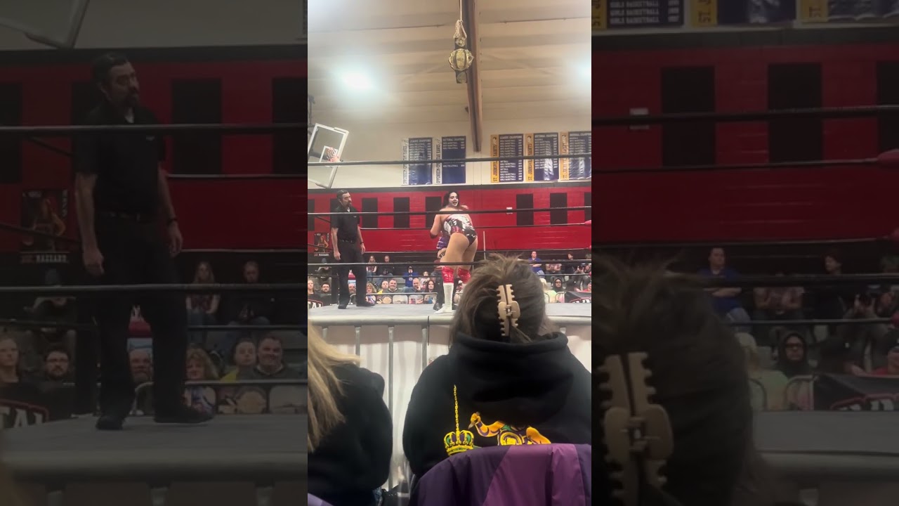 @ImmortalChampionshipWrestling women’s championship match 