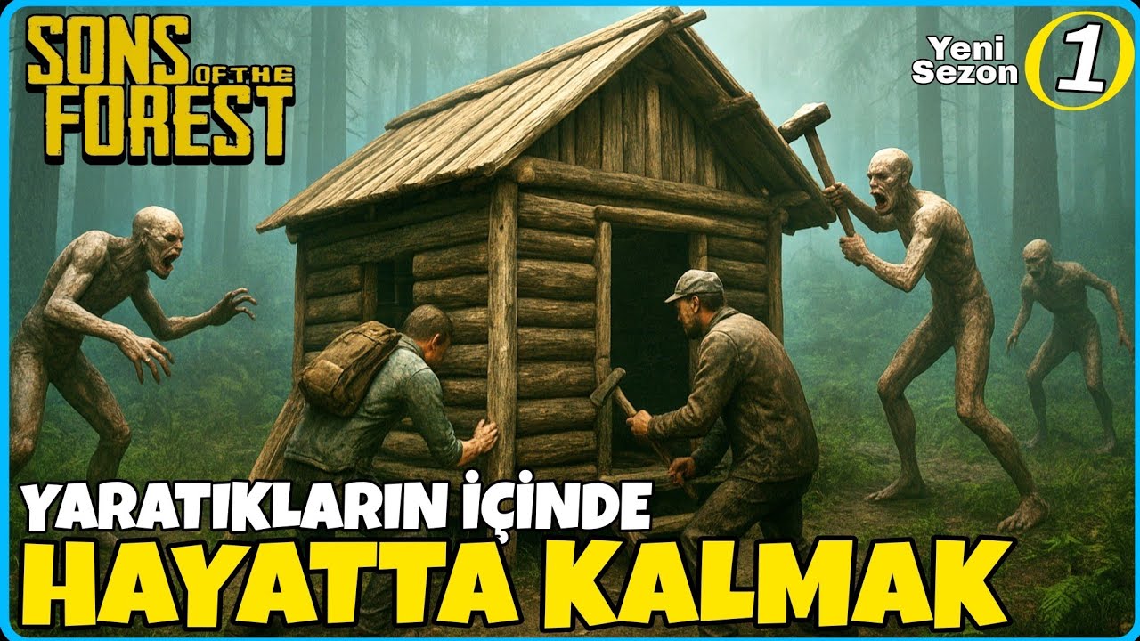 SONS OF THE FOREST 2. SEZON HİKAYE MODUNA BAŞLADIK🔸️BU SERİ KAMERALI OLACAK #sonsoftheforest 
