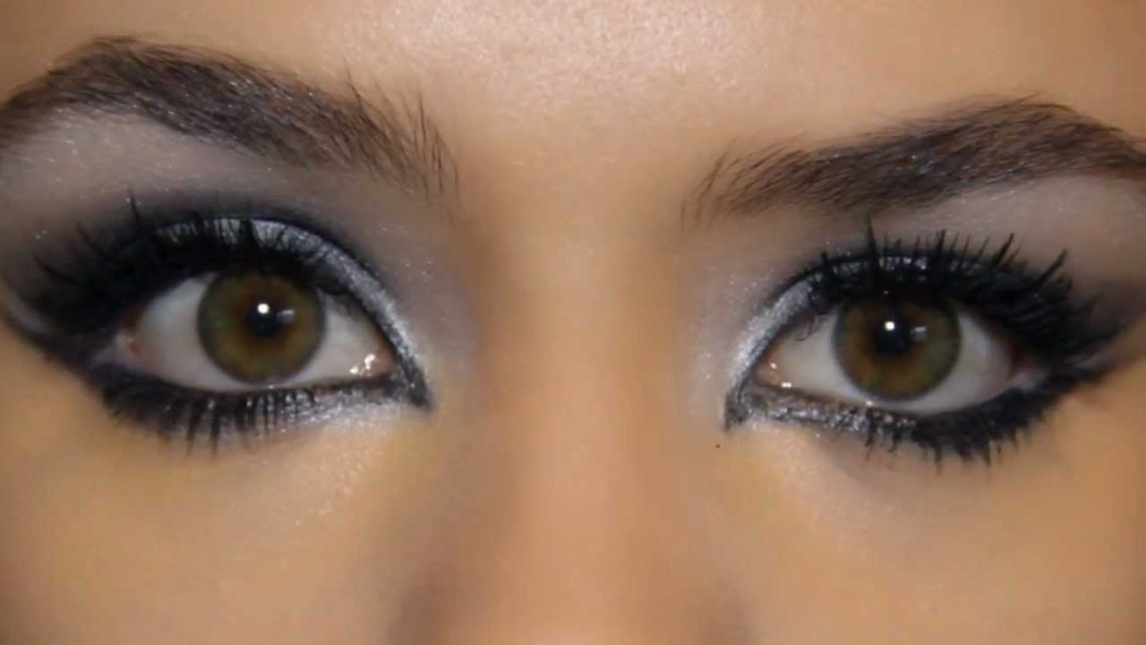 Dramatic Evening makeup tutorial /Необычный вечерний макияж