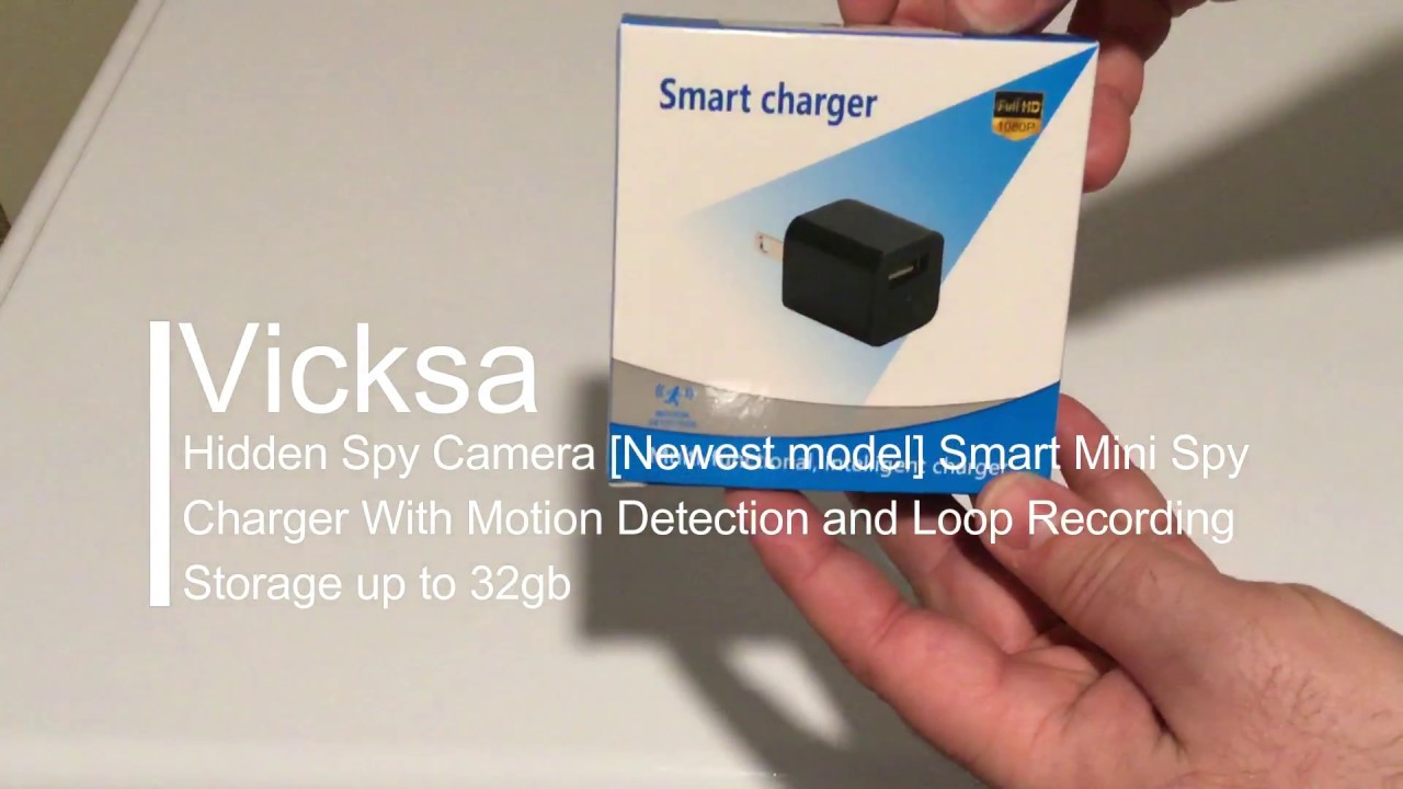 Vicksa Mobile Phone Charger Hidden Spy Camera Review