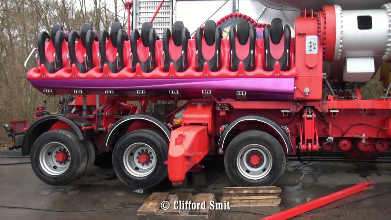 Kermis Aalsmeer 2017 Transport en opbouw Deel 1