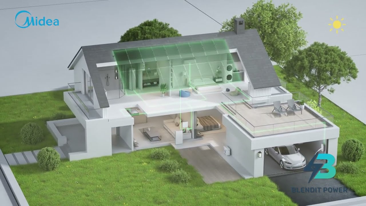 Presentatie Midea Thuisbatterij &ndash; Slimme Energieopslag via Blendit Power