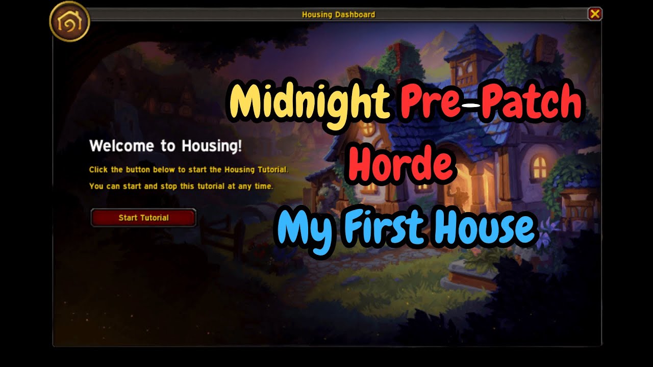 My First House - Midnight Pre patch | Chill Stream