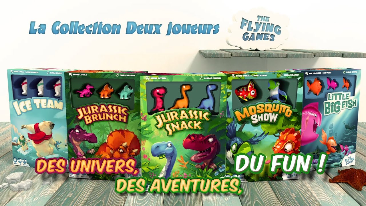 Collection 2 joueurs The Flying Games