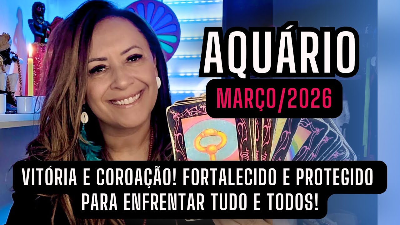 AQUÁRIO ♒️ VITÓRIA E COROAÇÃO! FORTALECIDO E PROTEGIDO PARA ENFRENTAR TUDO E TODOS!