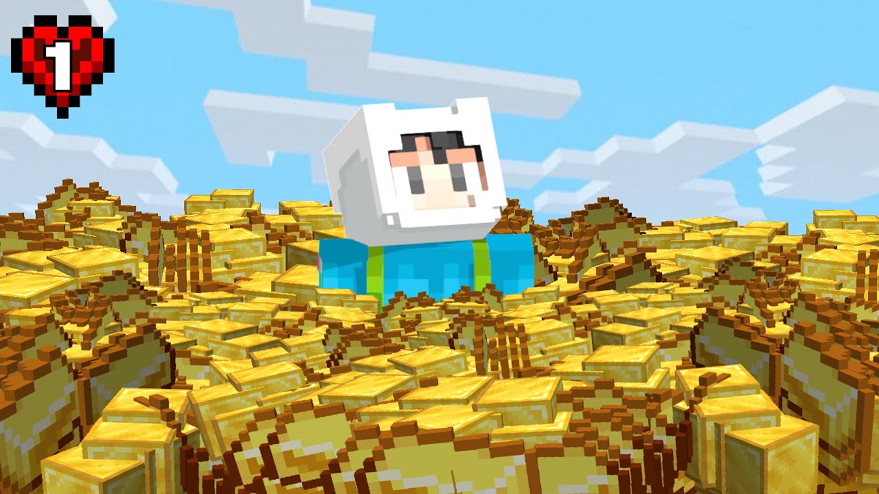 I Built the ULTIMATE Gold Farm in Hardcore Minecraft