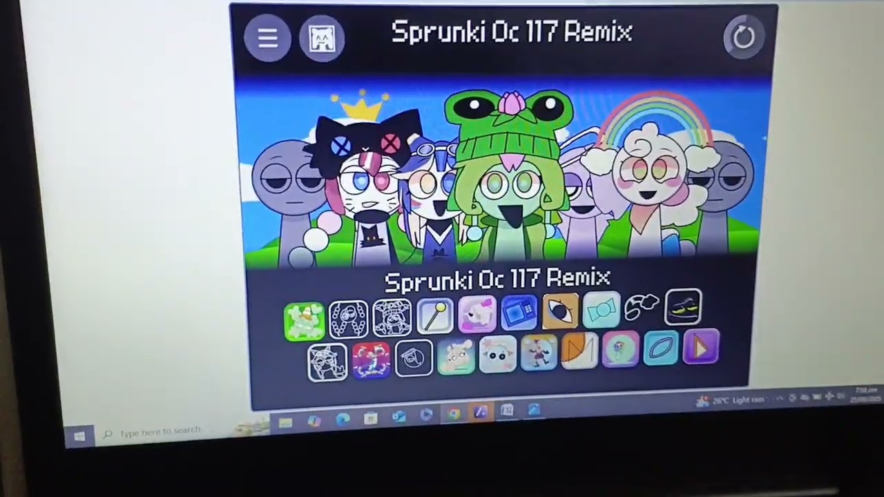 I wub this remiks of sprunki oc 117