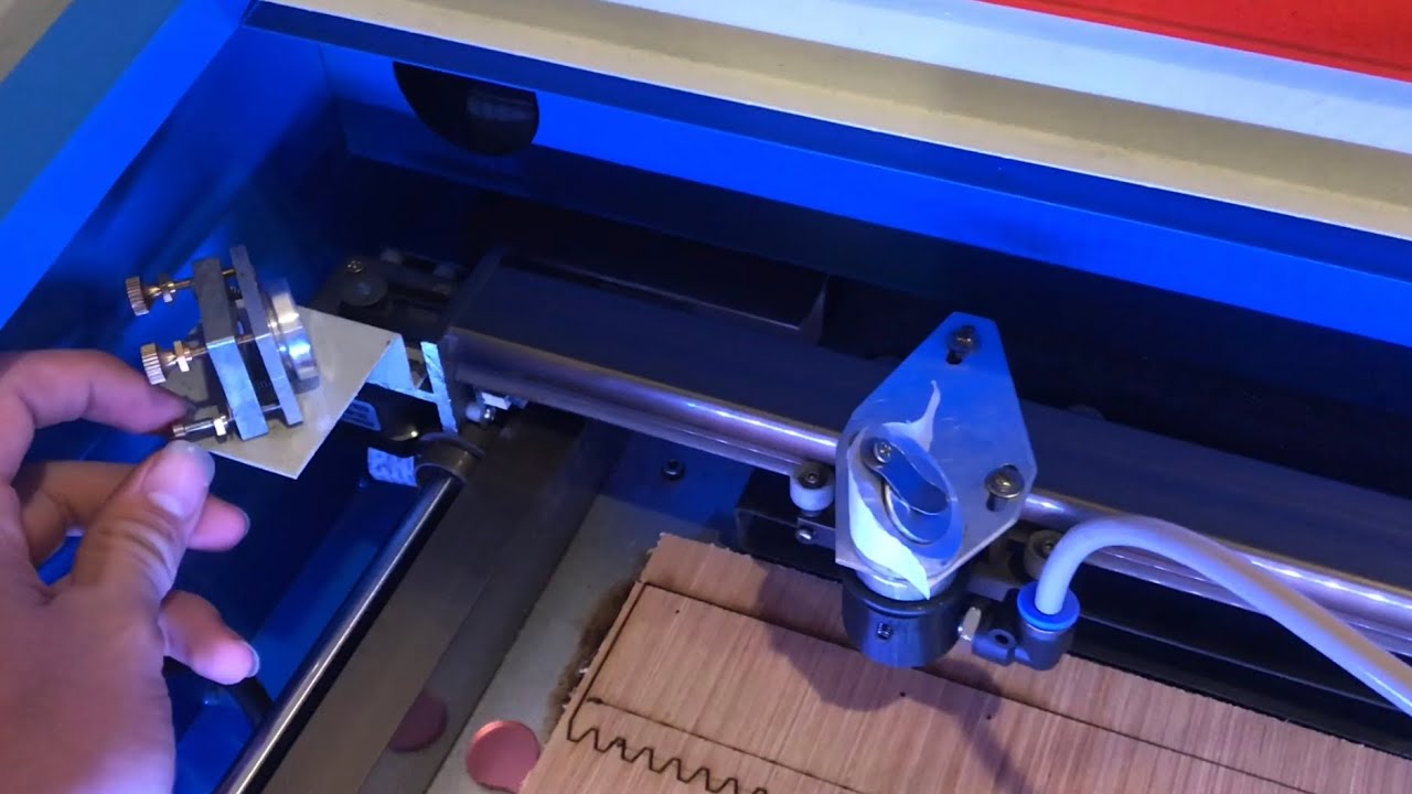 tips on FOCUSING laser for BETTER cutting (K 40 laser cutter) k40
