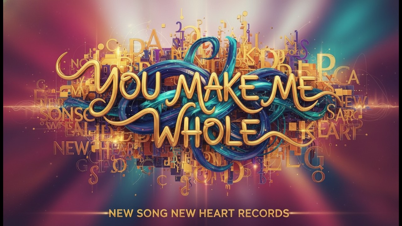 You Make Me Whole - | New Song New Heart Records