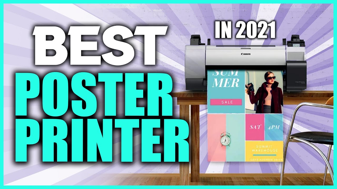✅Best poster printer 2021 | Poster printer machines | Top 5 Check